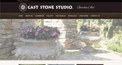 Desktop Screenshot of caststonestudio.com